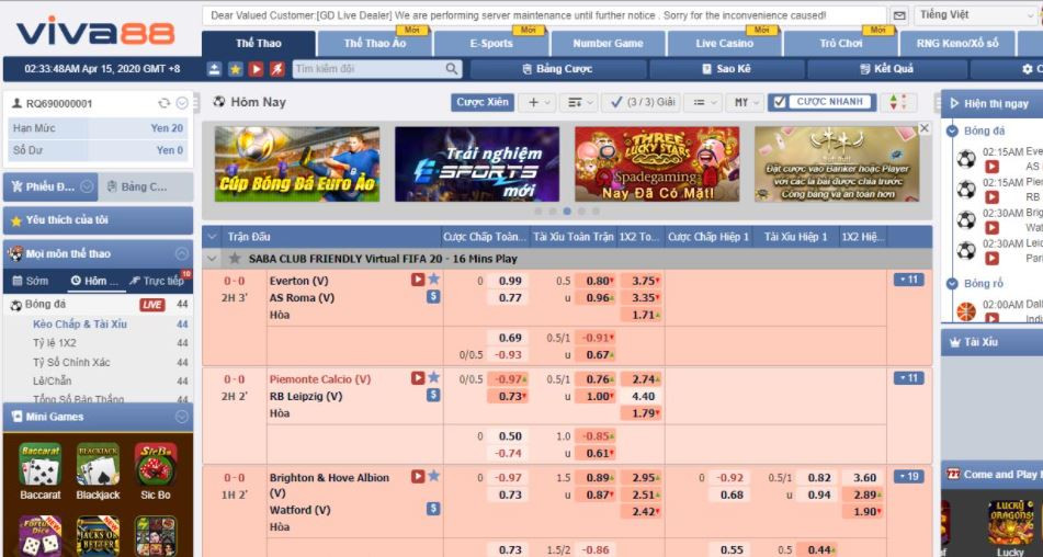 VIVA88 LÀ GÌ? TRANG WEB CÁ CƯỢC CÓ TÍNH NĂNG VƯỢT TRỘI NÀO? VIVA88 LÀ GÌ? TRANG WEB CÁ CƯỢC CÓ TÍNH NĂNG VƯỢT TRỘI NÀO?